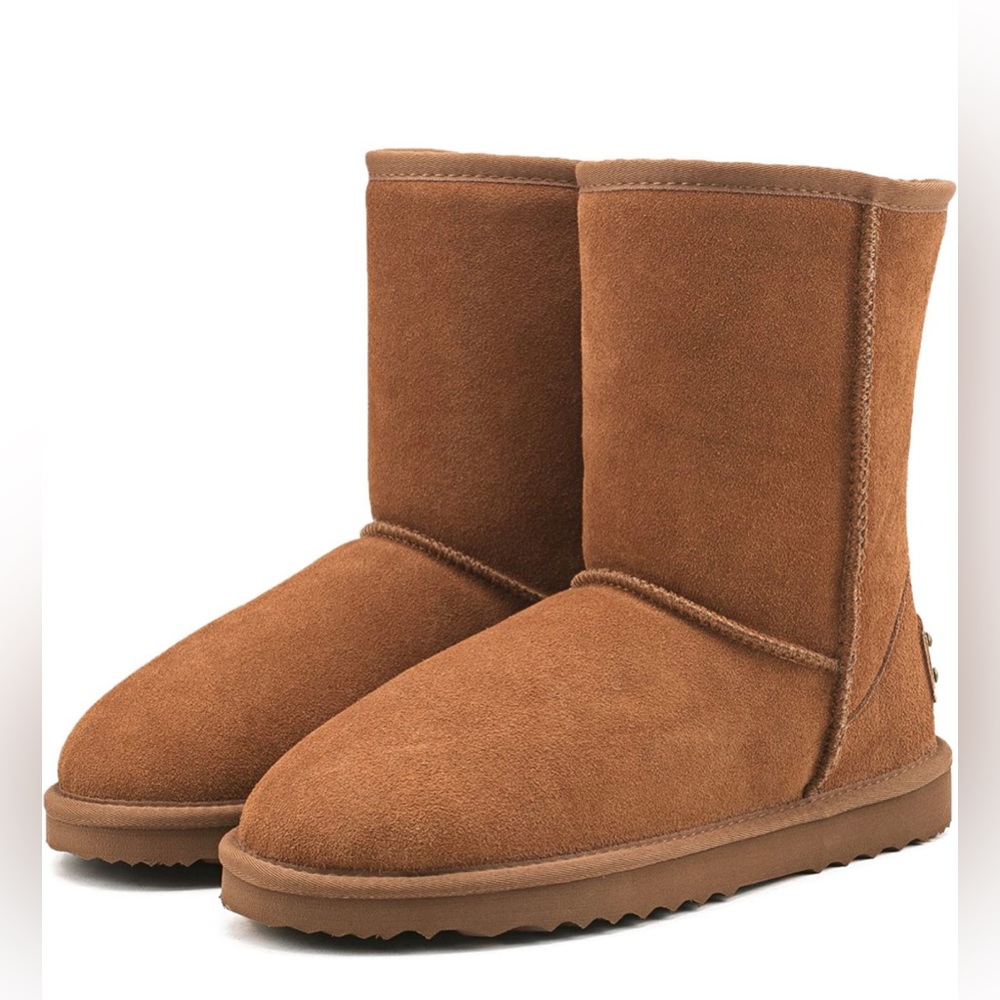 AUSLAND Winter Mid-Calf Boots Waterproof